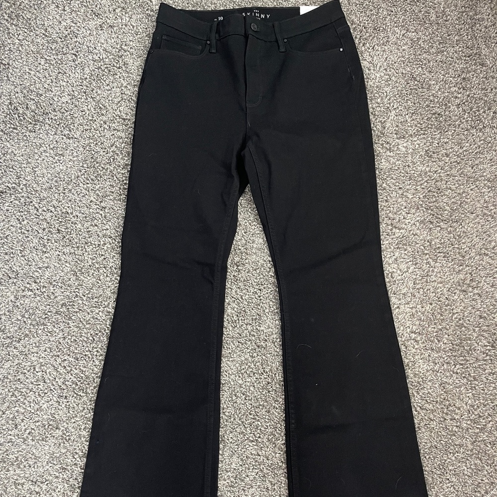White House Black Market High-Rise Skinny Flare Jean - NWT